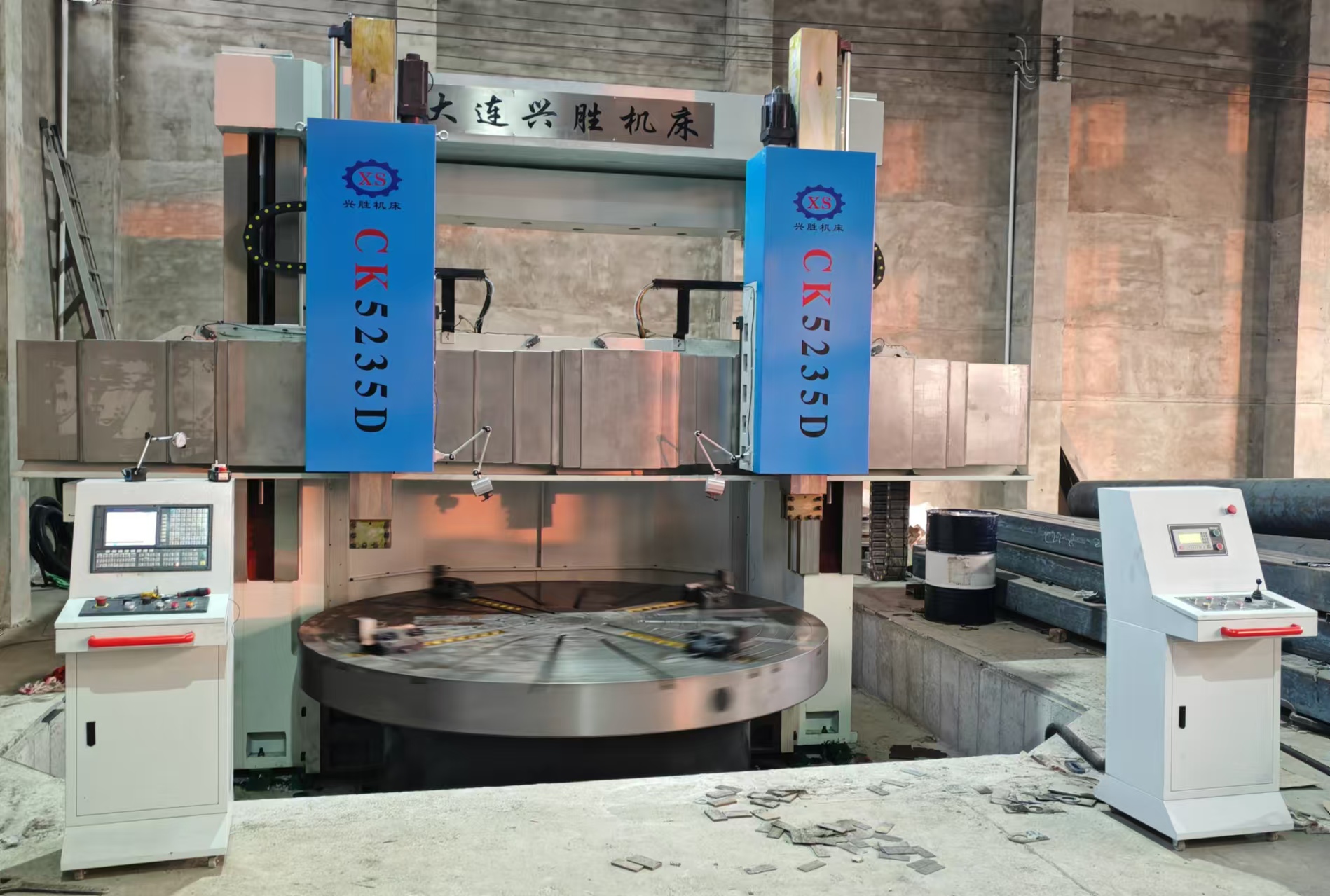 CK5235D雙柱數(shù)控立車(chē)